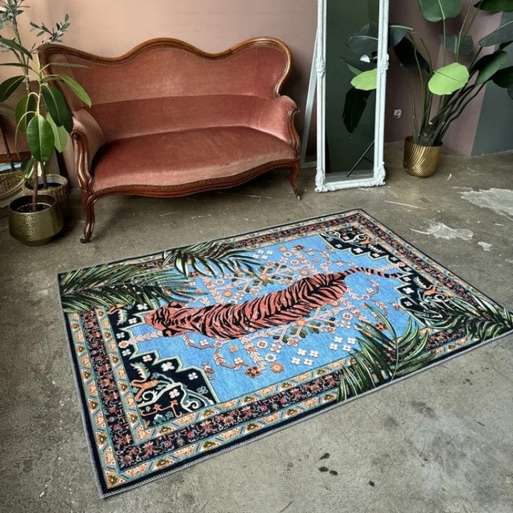 Decoratieve Tijger Tapijt
