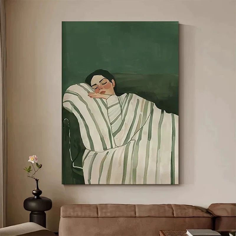 Abstract Figurative Canvas Kunst