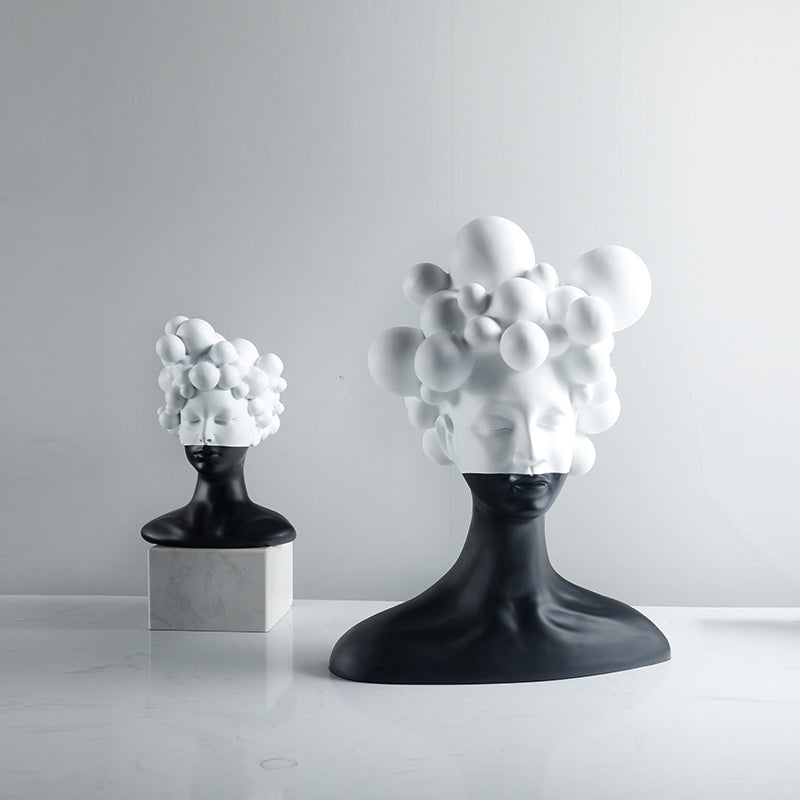 Artistieke Gezichts Sculptuur