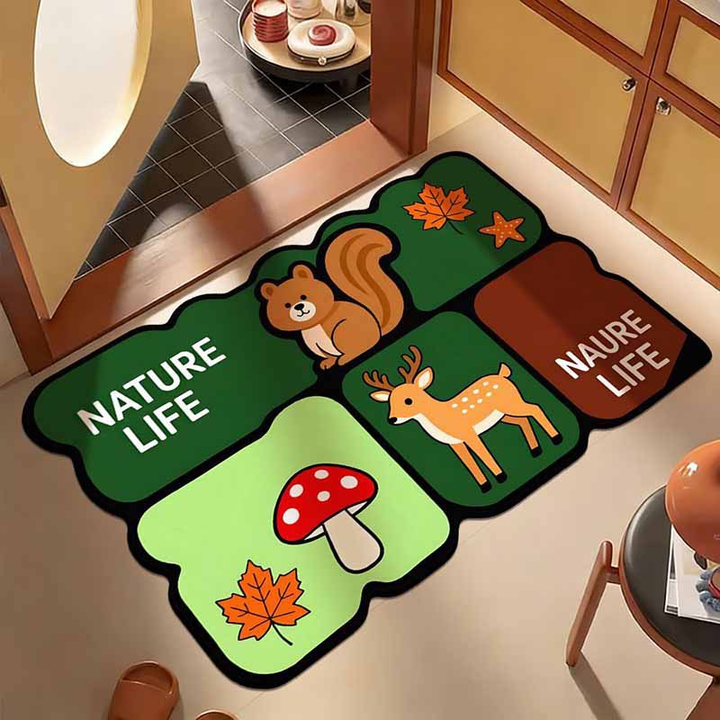Natuur-Thema Decoratieve Vloermat