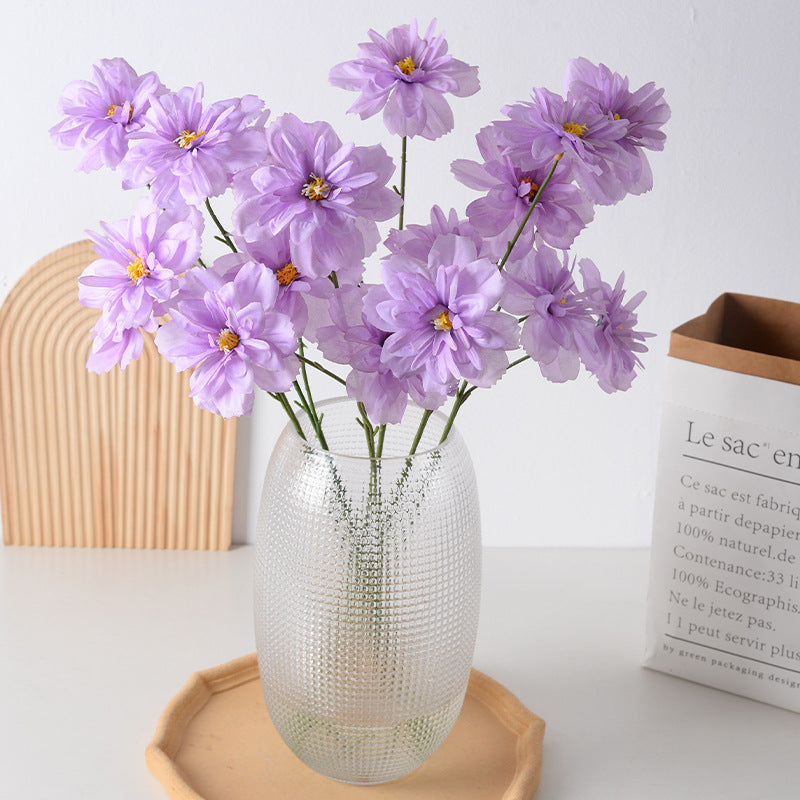 Decoratieve Stoffen Bloem Steel Arrangement