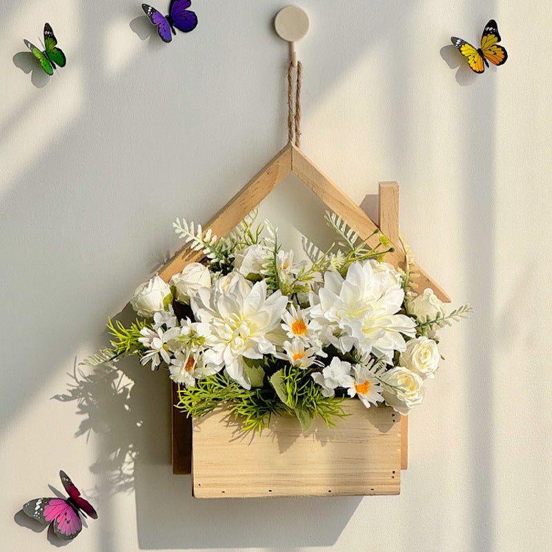 Decoratieve Wandbehang Bloemenarrangement