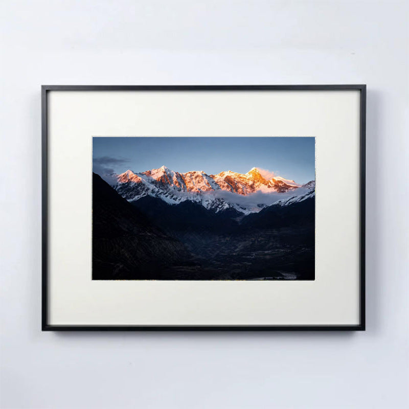 Scenisch Gekaderde Landschap Kunstwerk