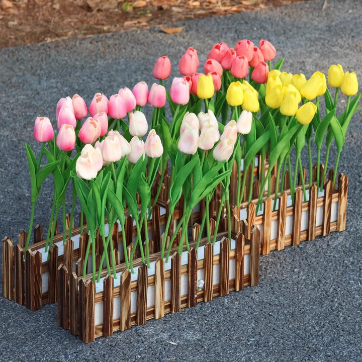 Decoratieve Nepproeffen Tulpen Plantbak