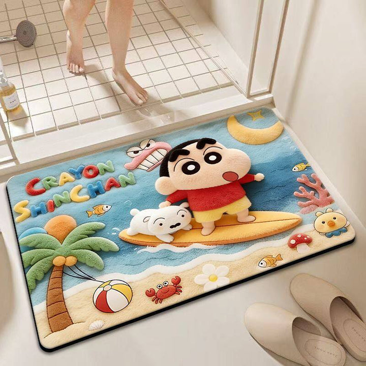 Cartoon Thema Pluche Badmat