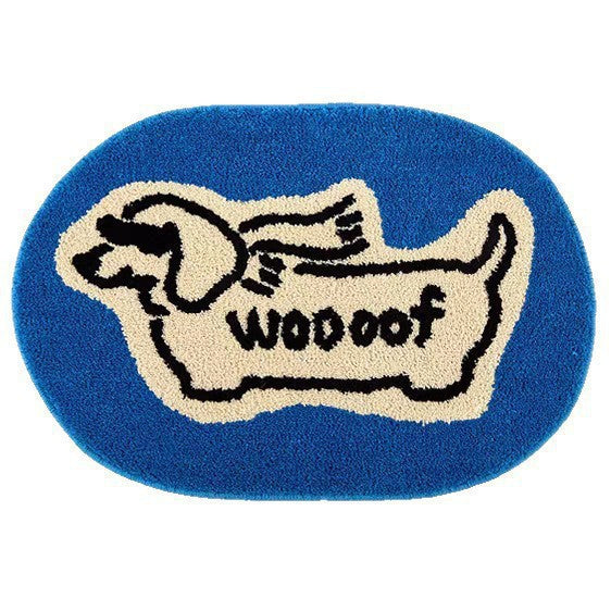 Cartoon Hond-Thema Badmat