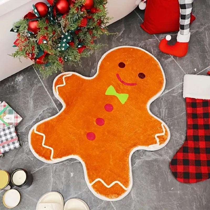 Kerstboomvormige vloerkleed