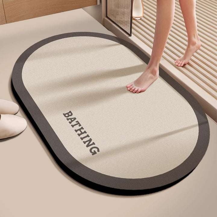 Badkamervloermat voor gebruik in de badkamer