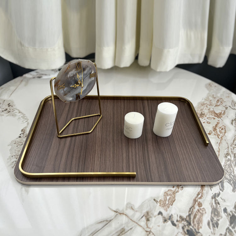 Classic houten serveerblad
