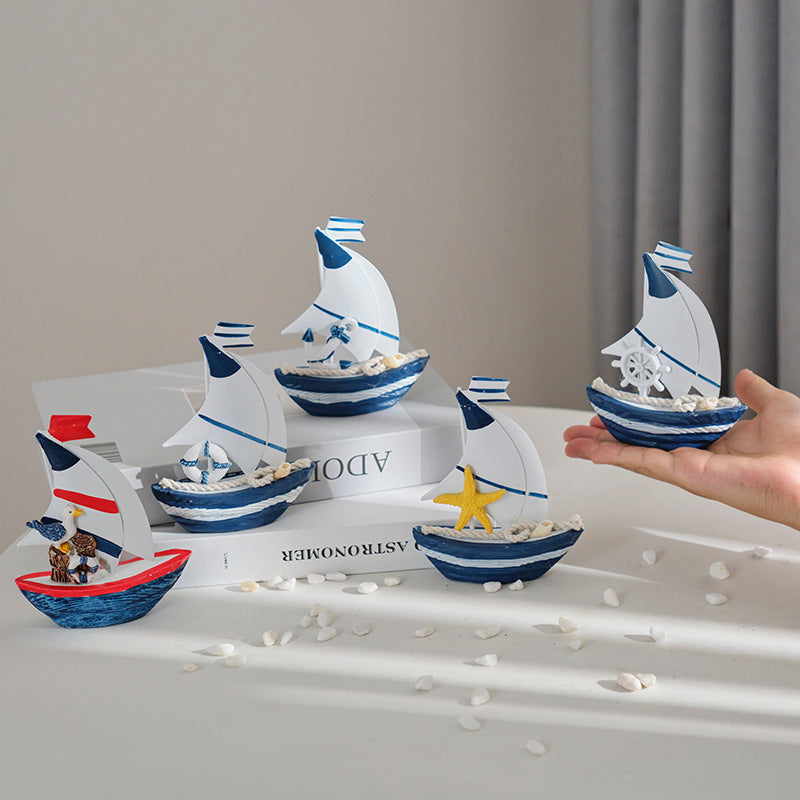Zeilboot Figurant Thuis Decor