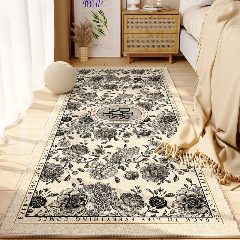 Vintage Flessenbordpattern Loopkleed