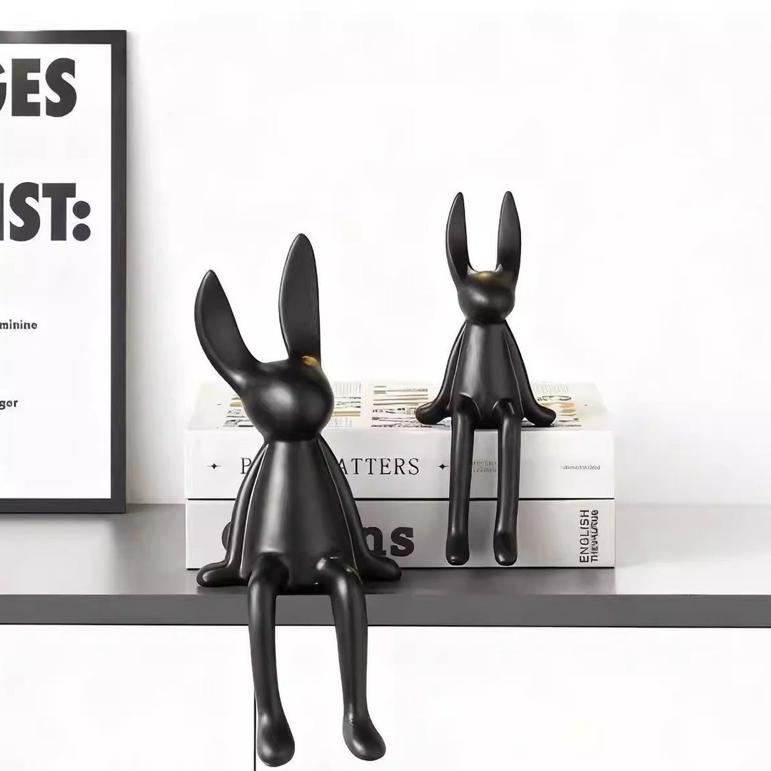 Moderne Decoratieve Konijnenfiguur