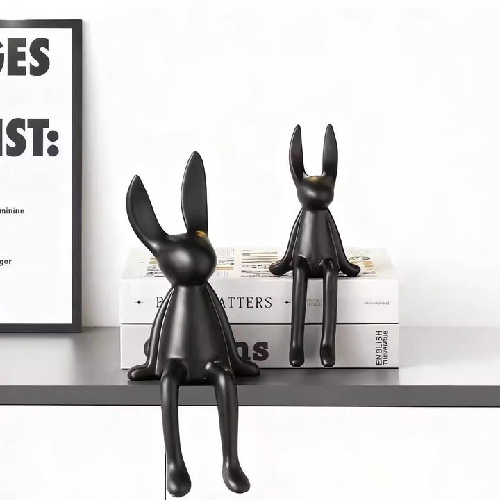 Moderne Decoratieve Konijnenfiguur