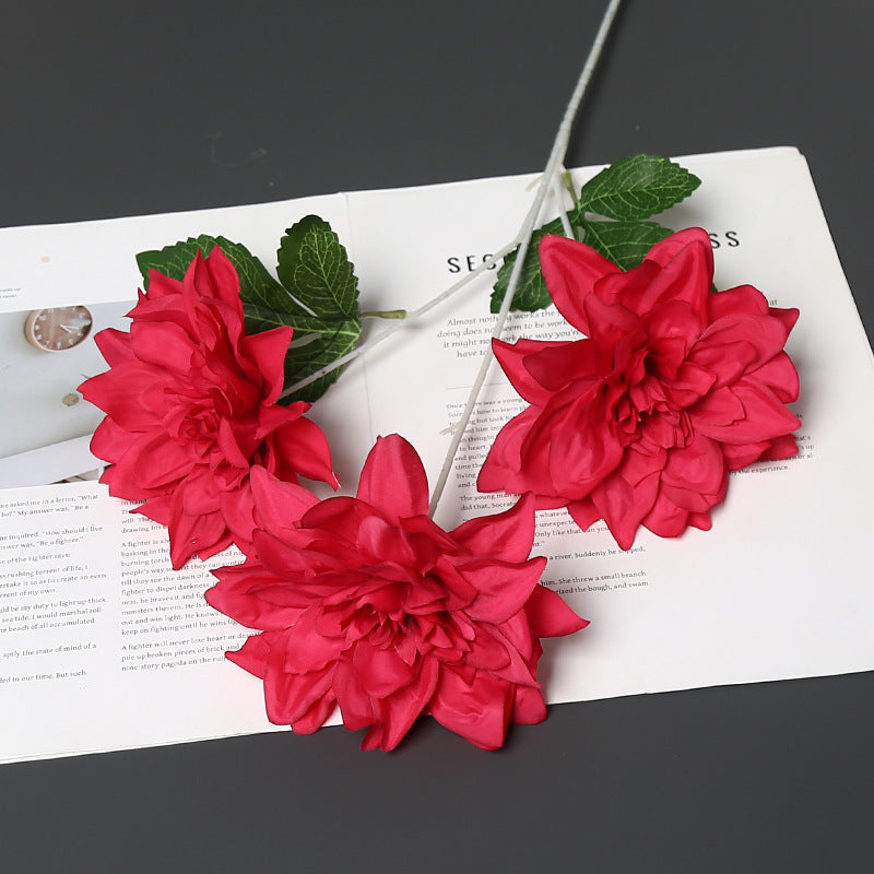 Levensechte Stoffen Bloemenarrangement