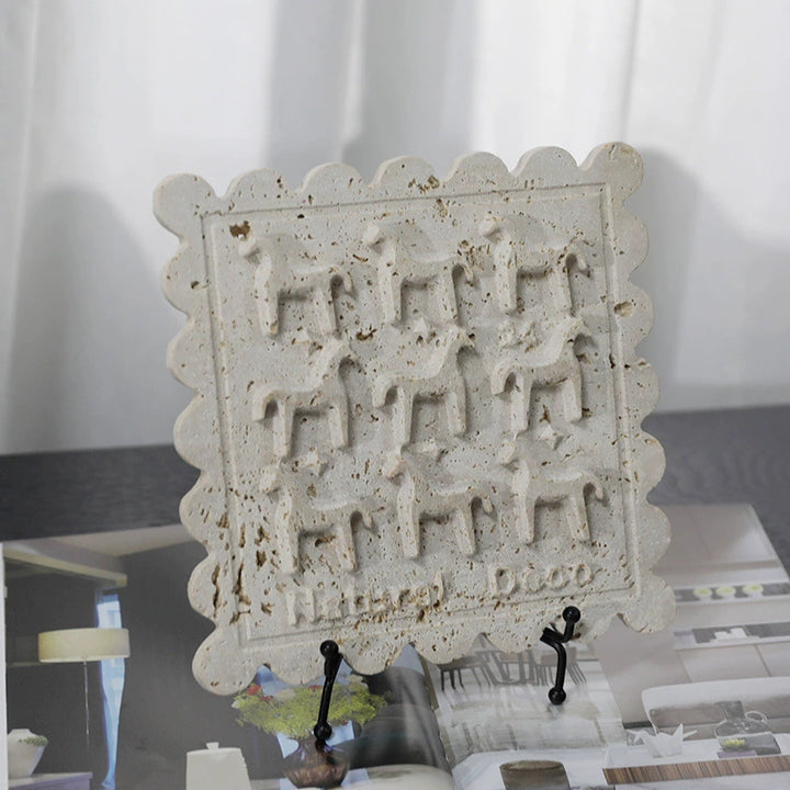 Decoratieve Textuur Kunst Paneel