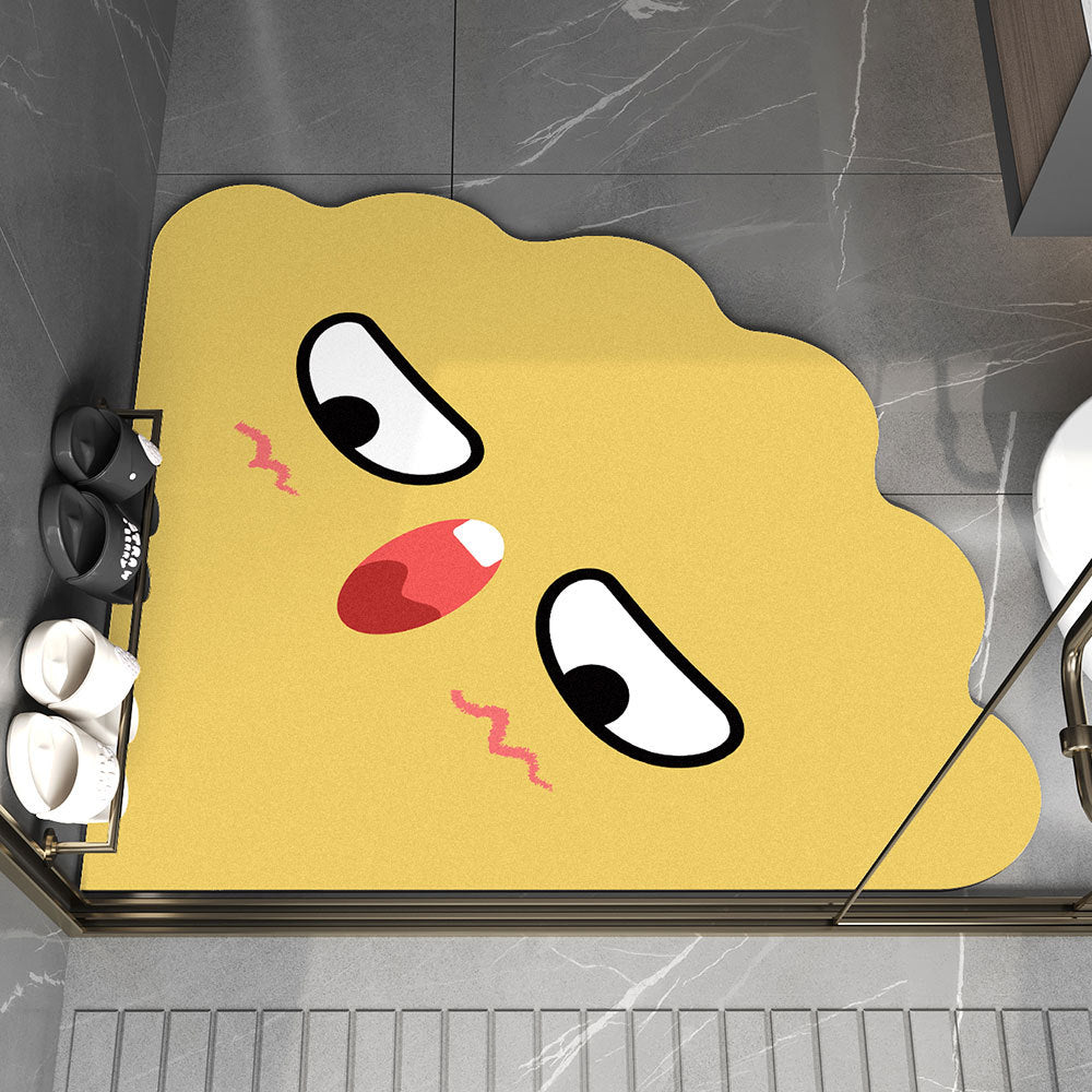 Schattige Thematische Zachte Badmat