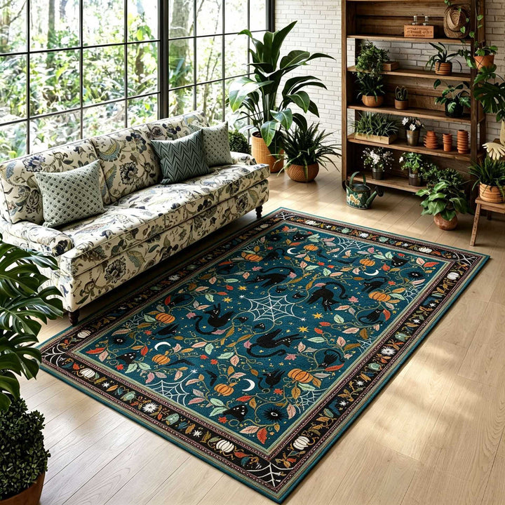 Elegante Bloemen Tapijt