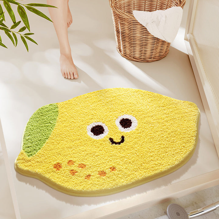 Avocado Vorm Pluche Badmat