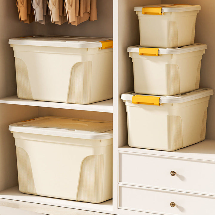 Practical storage box with safe locking system