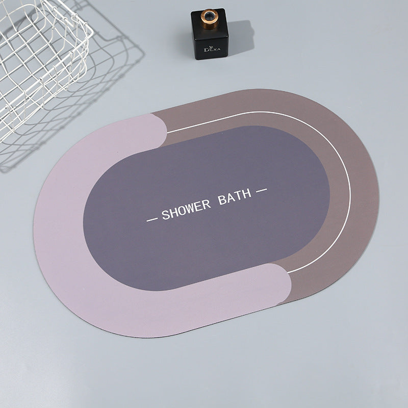 Anti-slip douche badmat