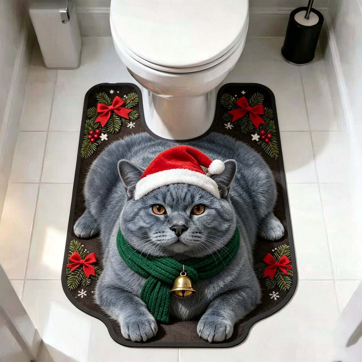 Vakantie Kat-Themed Badmat