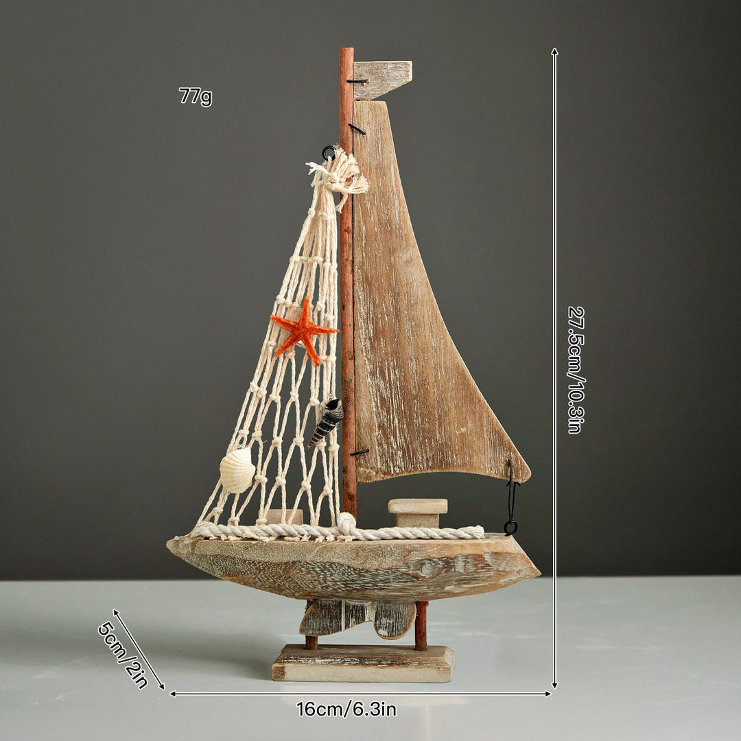 Decoratieve Zeilboot Woonaccent