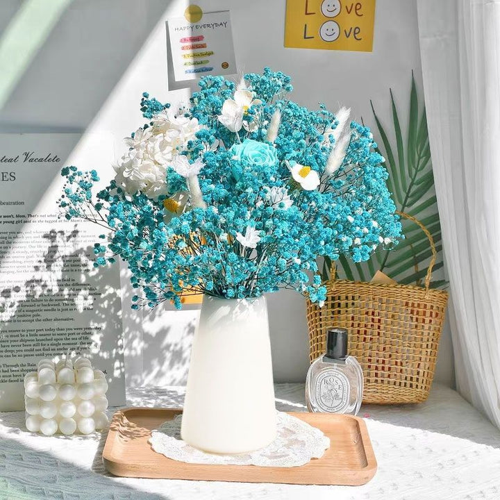 Elegante Gedroogde Bloemen Middenstuk