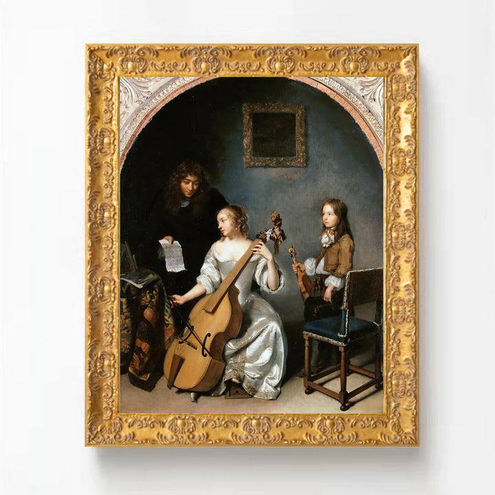 Vintage Kunstlijst Set