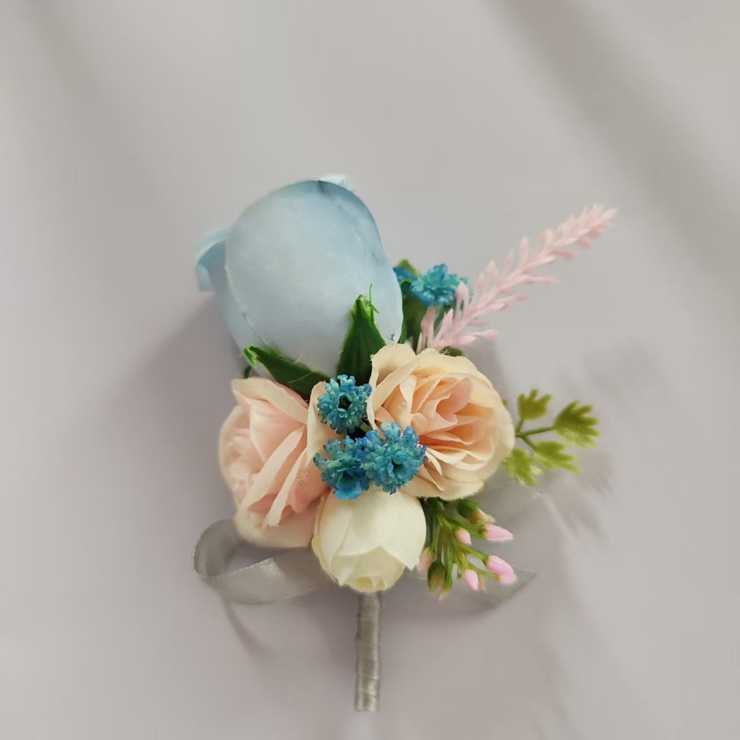 Stijlvolle Bloemen Haar Corsage