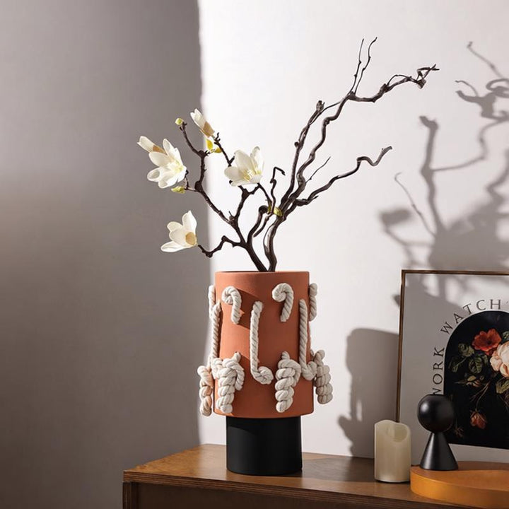 Decoratieve Plantenbak met Touwrand