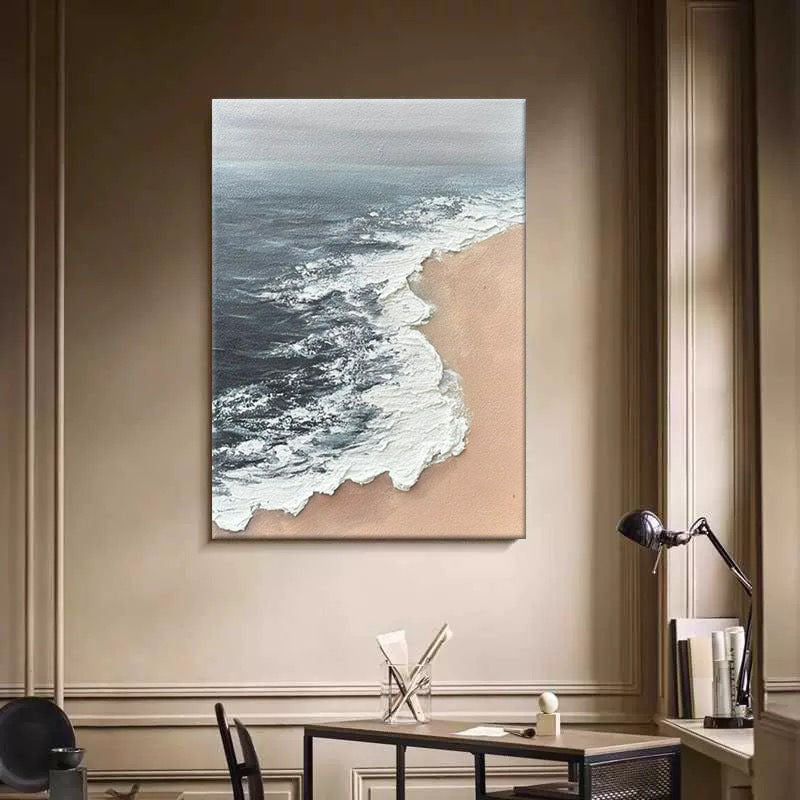 Kust Serene Landschap Canvas Kunst