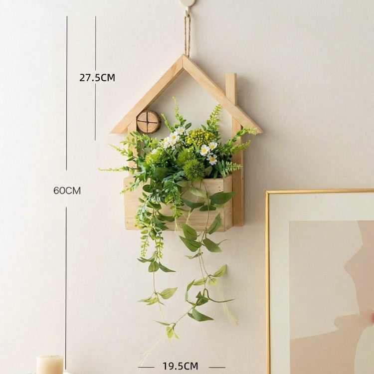 Decoratieve Wandhangende Plantenarrangement