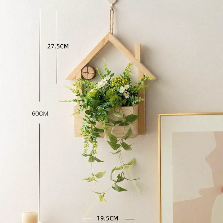 Decoratieve Wandhangende Plantenarrangement
