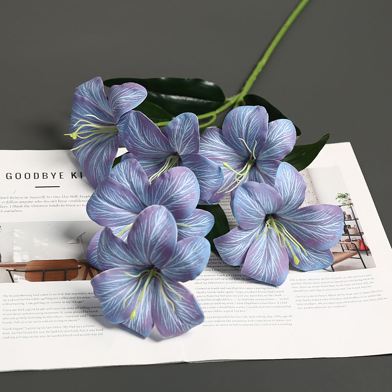 Realistische Zijde Bloem Steel Arrangment