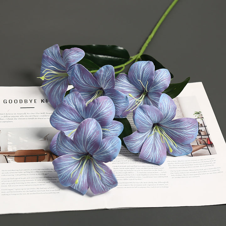 Realistische Zijde Bloem Steel Arrangment