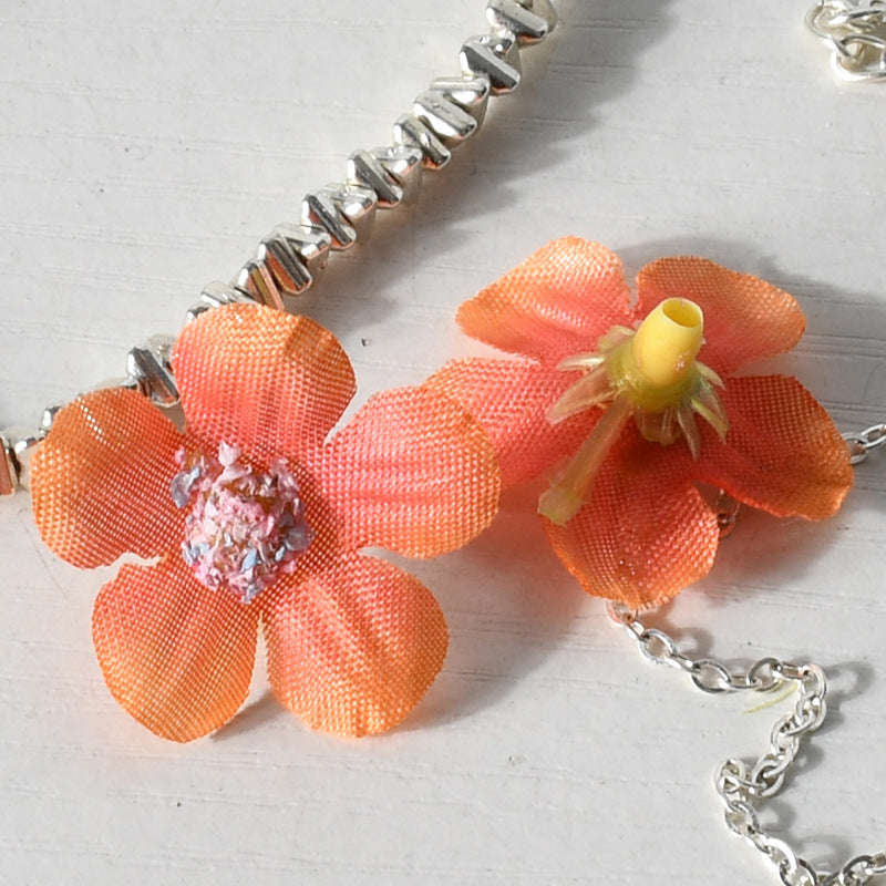 Glanzende Bloemige Haaraccessoires