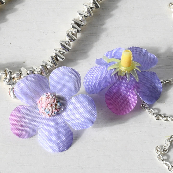 Glanzende Bloemige Haaraccessoires