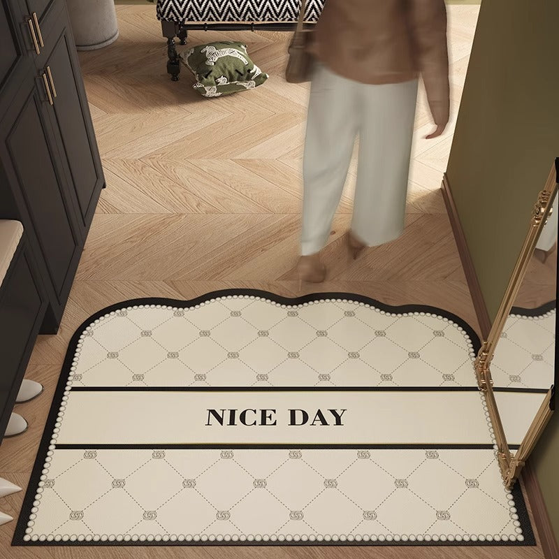 Elegante Botanische Ontwerp Comfortmat voor Thuis