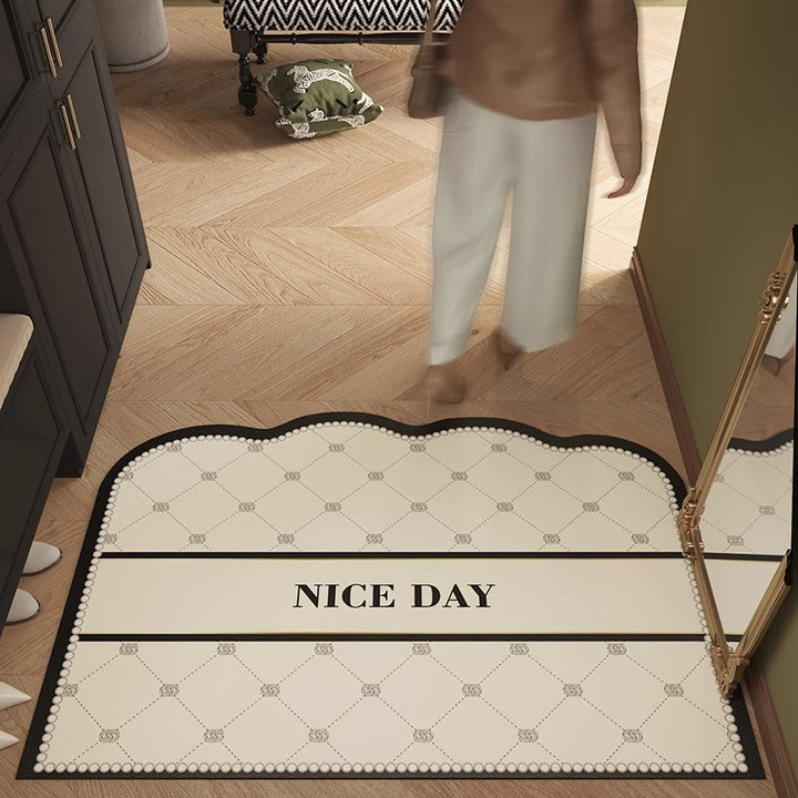Elegante Botanische Ontwerp Comfortmat voor Thuis