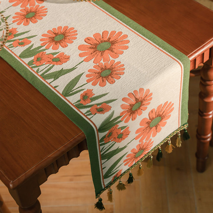 Decoratieve Geometrische Patroon Tafelloper