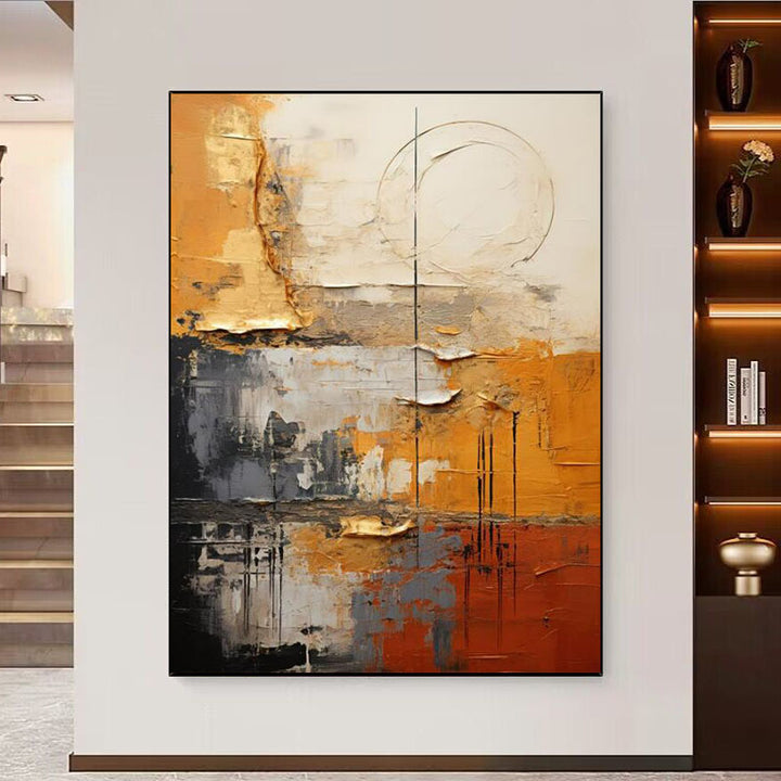 Abstract Expressionistische Canvas Kunstwerk