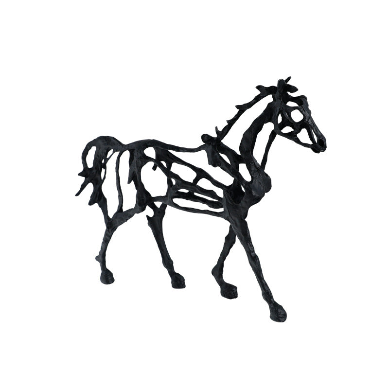 Artiest Paard Beeldhouwwerk Sculptuur