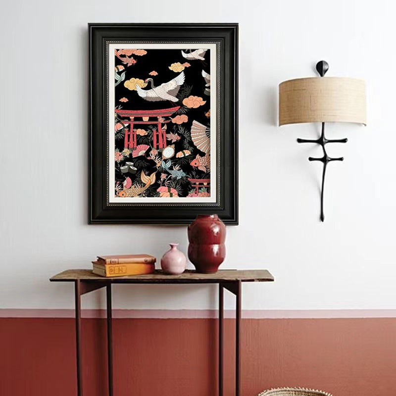 Ingelijste Botanische Kunstprint