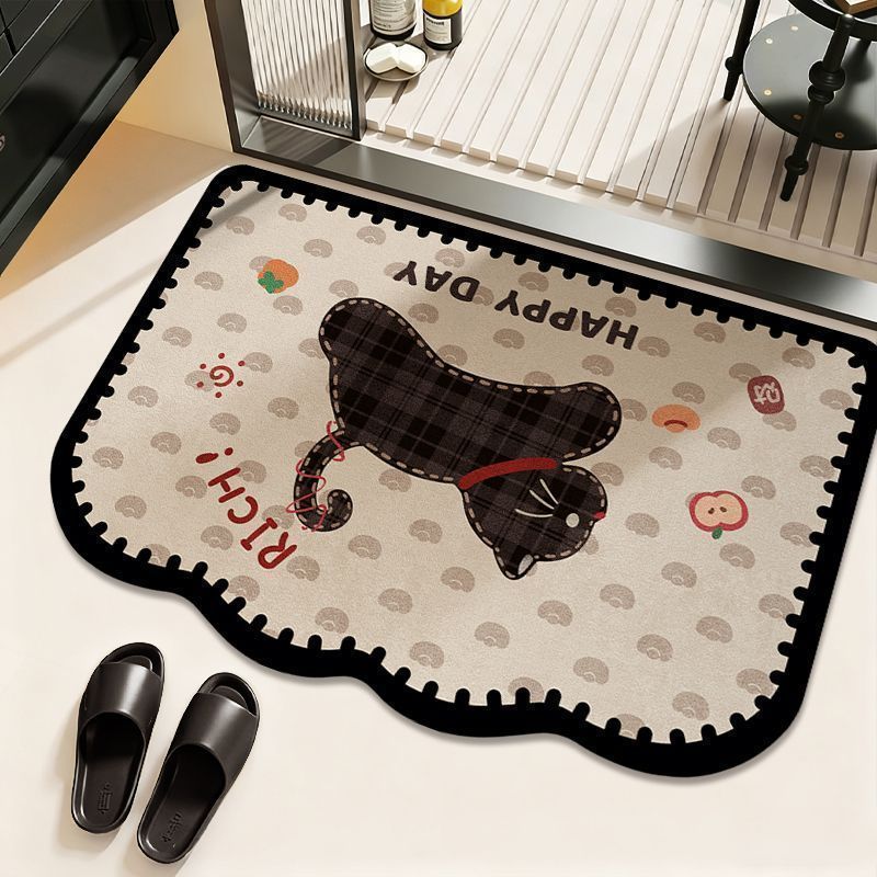 Kat-Thema Decoratieve Badmat