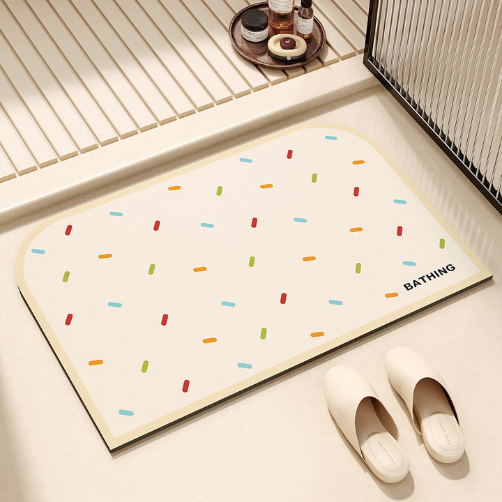 Speelse honden-themed badmat