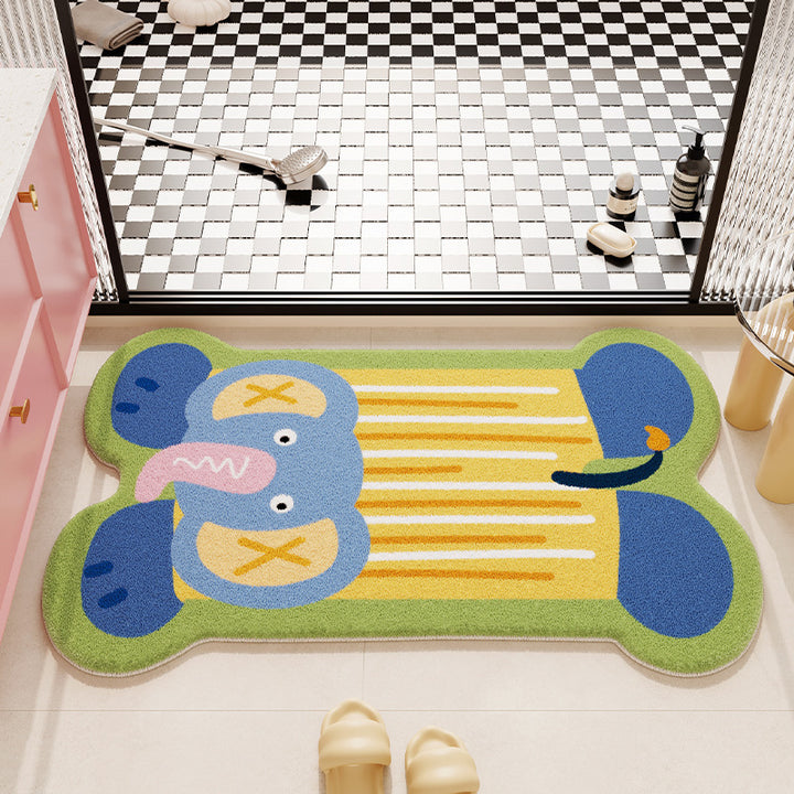 Cartoon Pluche Badmat