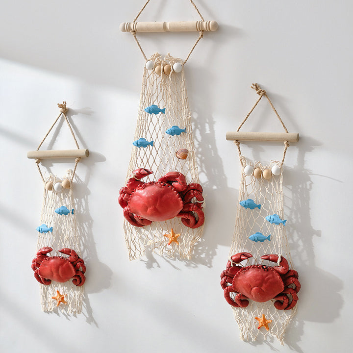 Krab Kust Wanddecoratie