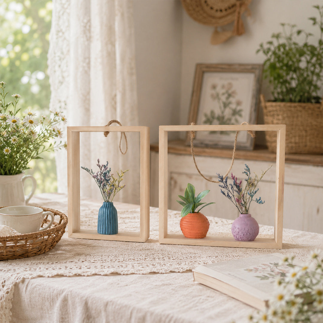 Wandgemonteerd Decoratief Plantenframe