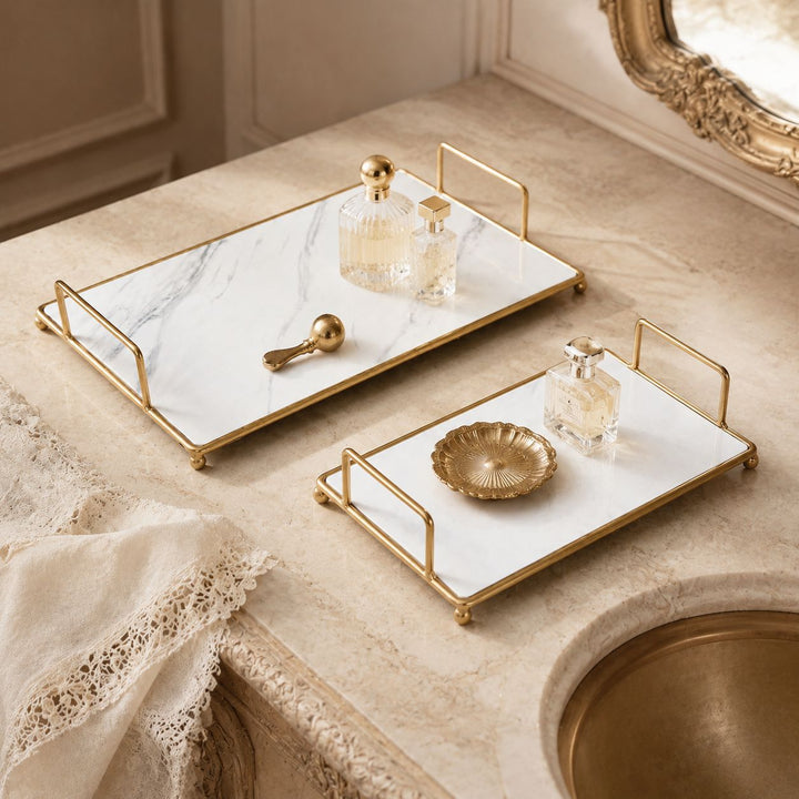 Decoratieve Marmer Tray