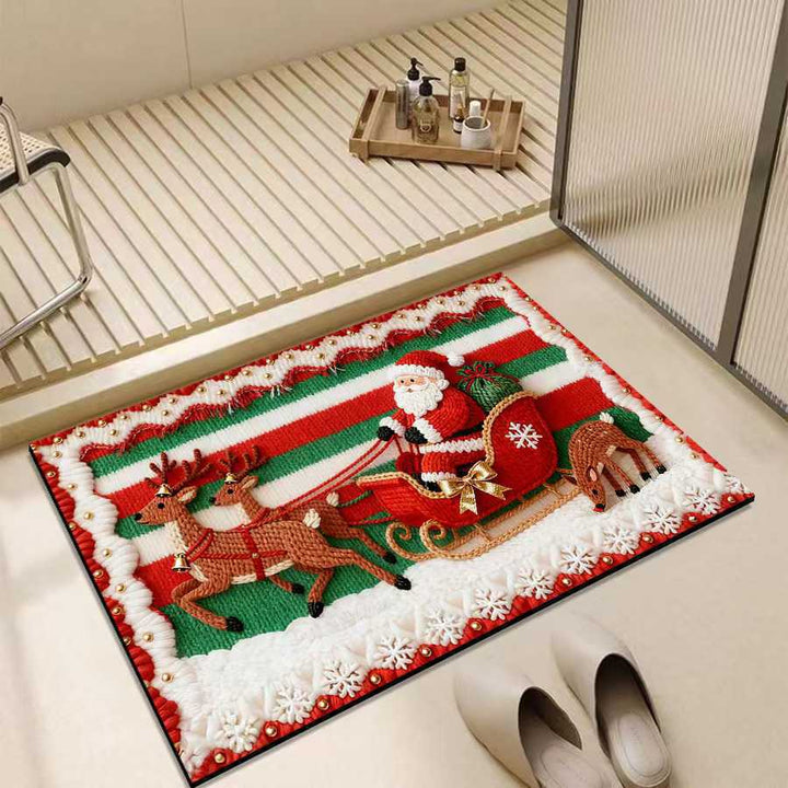 Kerst-thema Decoratieve Gebiedsdoek